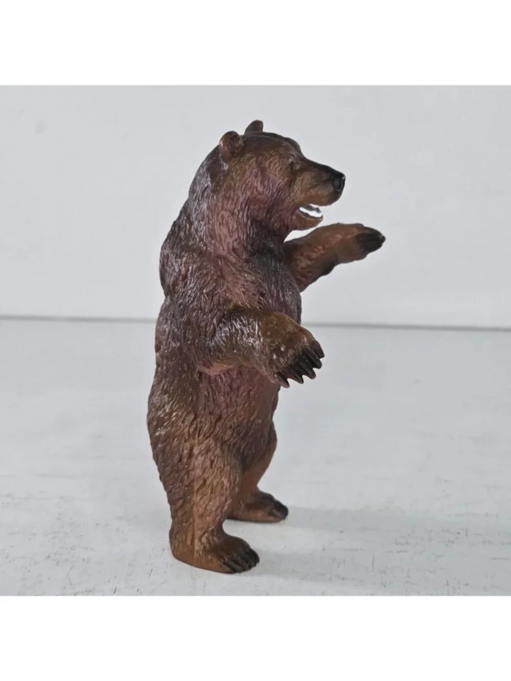Schleich Grizzly Bear Male Standing On Hind Legs #14128 Animal Figure Retired